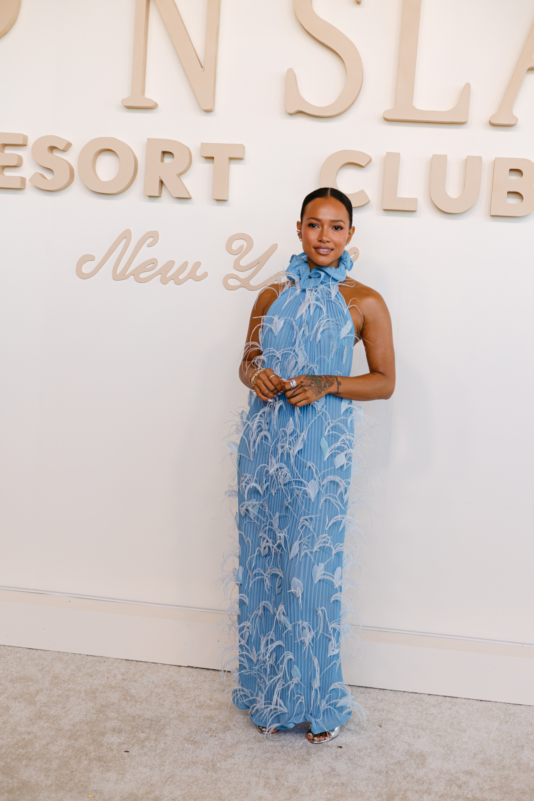 Karrueche Tran in Rowen Rose