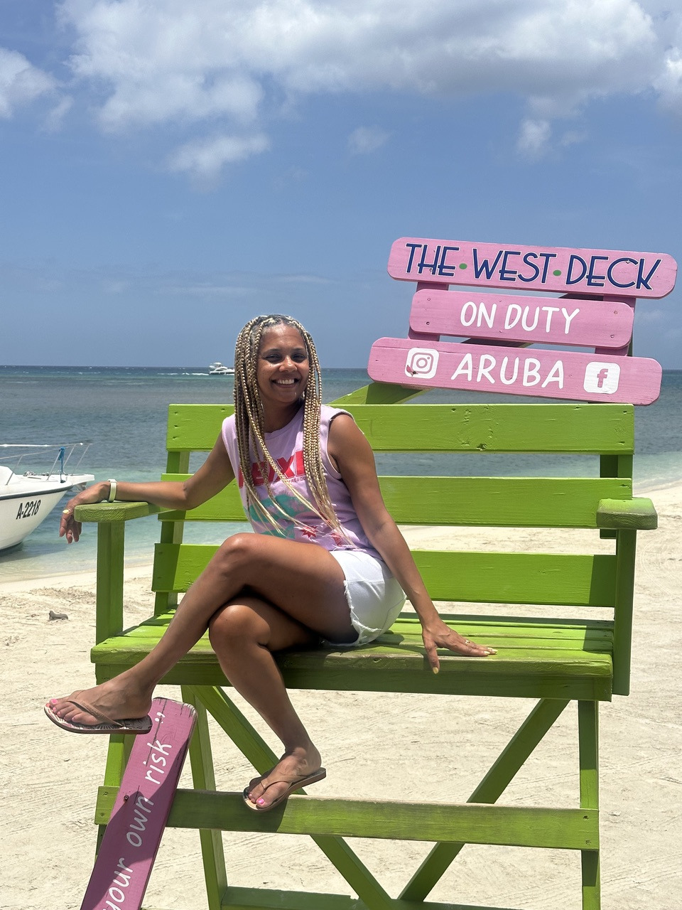 Just beachy! (Photo courtesy of subject)