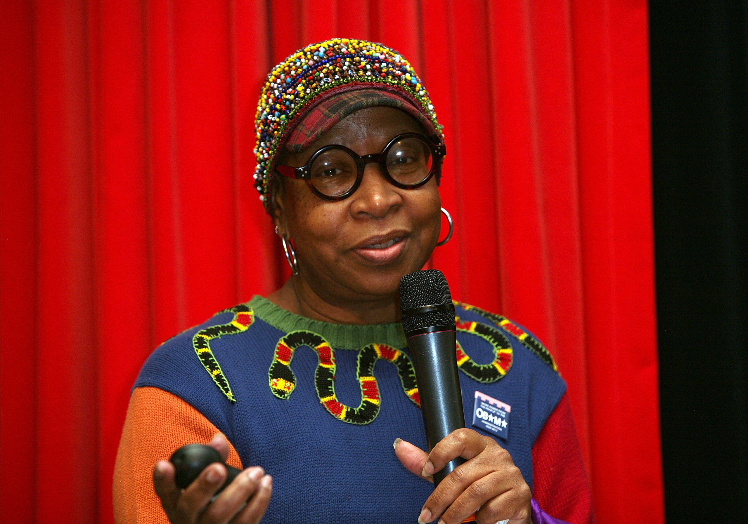 Artist Xenobia Bailey (Photo by Paul Zimmerman/WireImage)