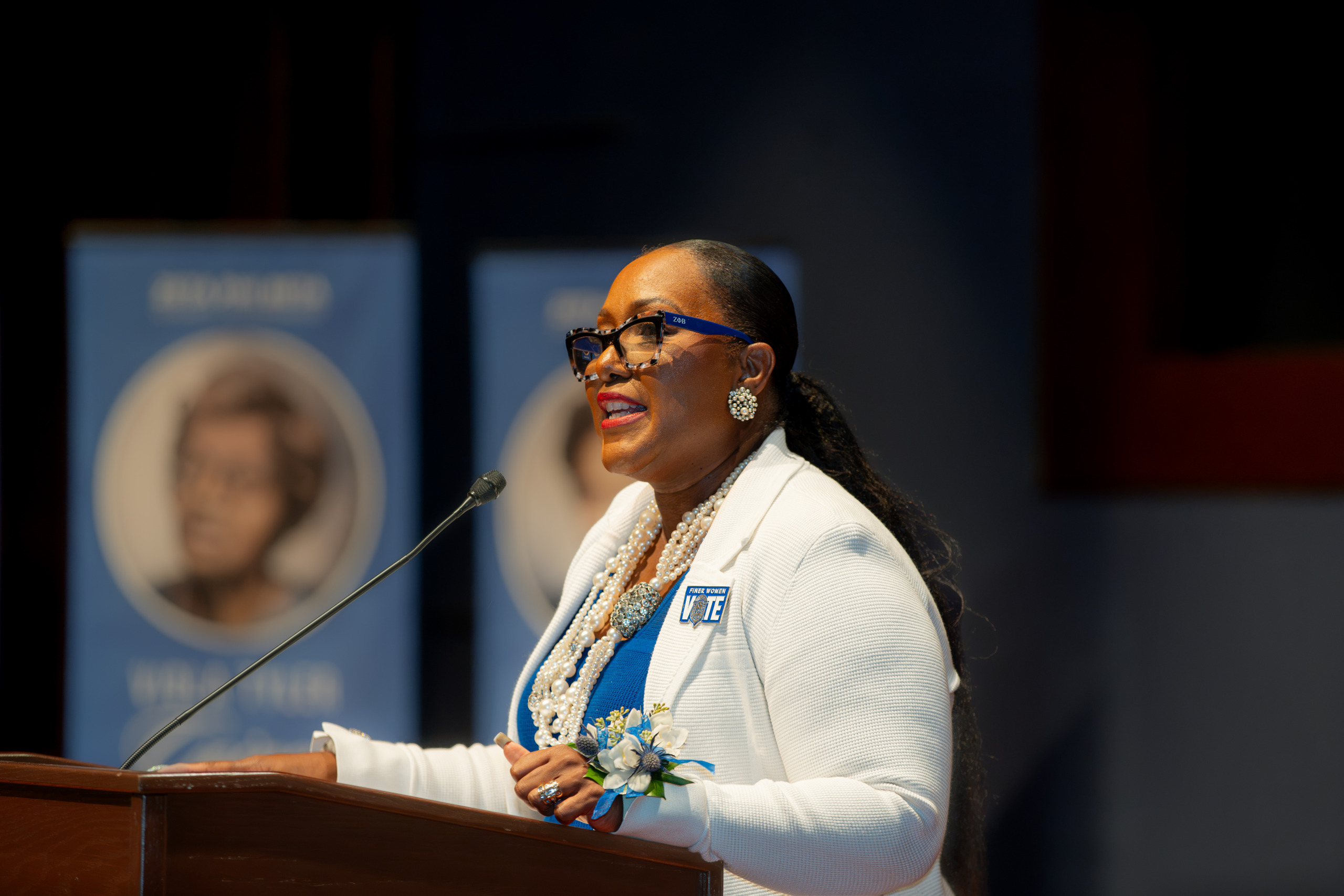 Zeta Phi Beta Sorority, Inc. International President and CEO Dr. Stacie NC Grant. (Photo courtesy of Zeta Phi Beta Sorority, Inc.)