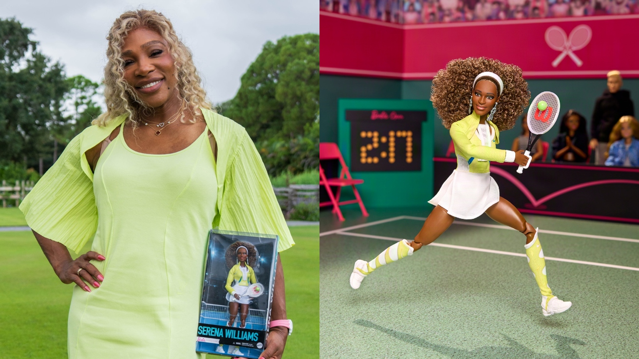Serena Williams On Her New Signature Barbie Doll And The Importance Of Representation For Young Black Girls