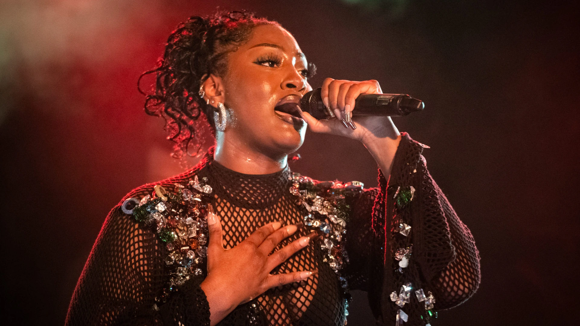 Tems Performs At Lafayette