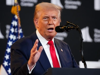 President Trump Makes An Announcement At The Kennedy Center