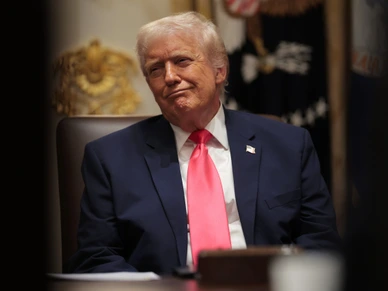 President Trump Meets With His Cabinet At The White House