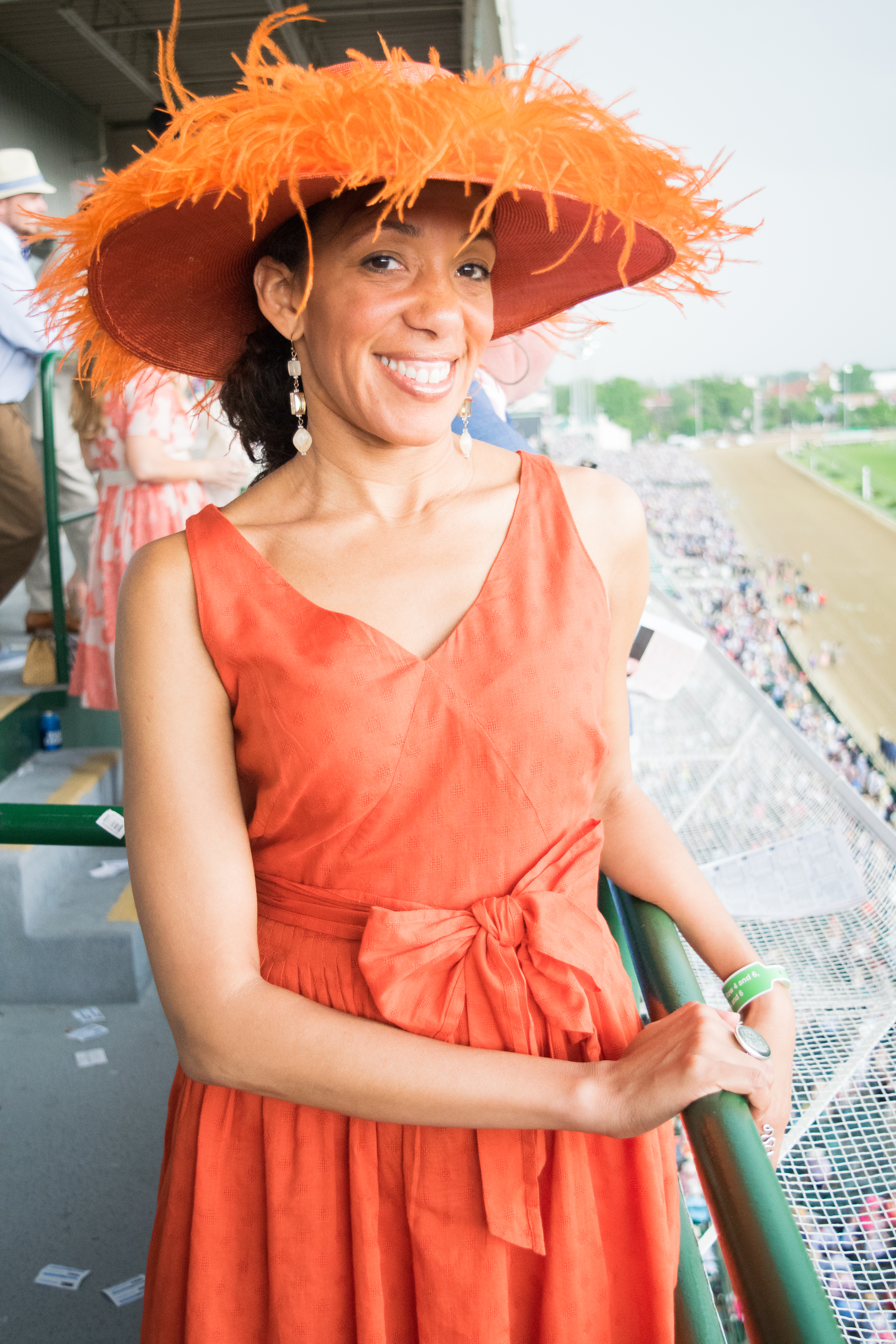 Kentucky Derby style church at Orange The Hat Girls Style Guide: How to Style the Perfect Kentucky  main image 2