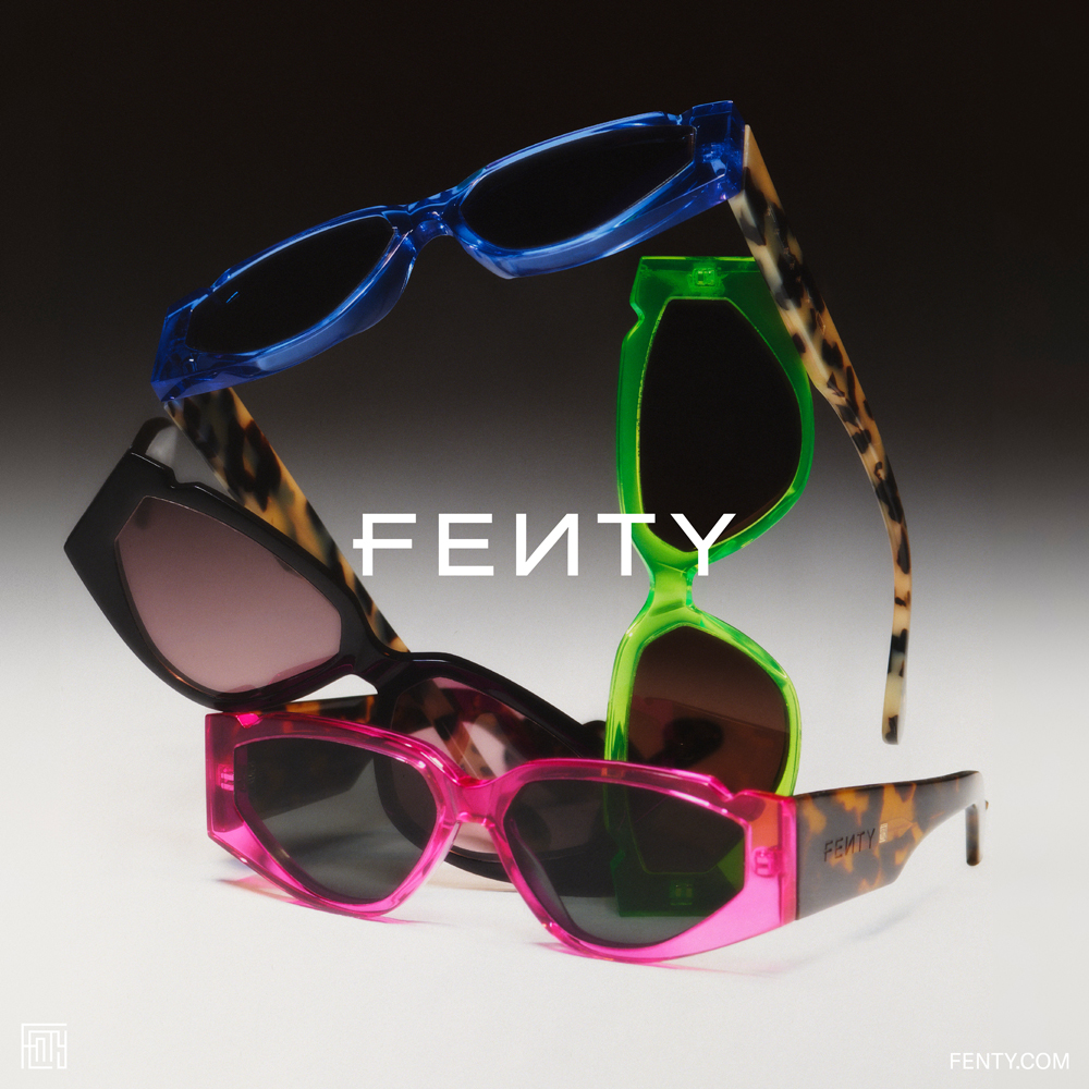 Fenty Tortoise and Pink Sunglasses Willetta Sunglasses in Pink Robin Tortoise with Polished  main image 4