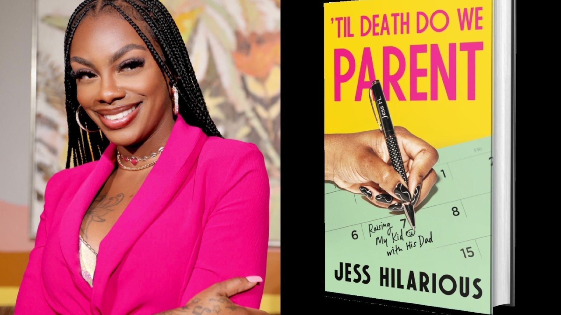 Jess Hilarious Enters Her Author Era With Debut Book: ‘Til Death Do We Parent