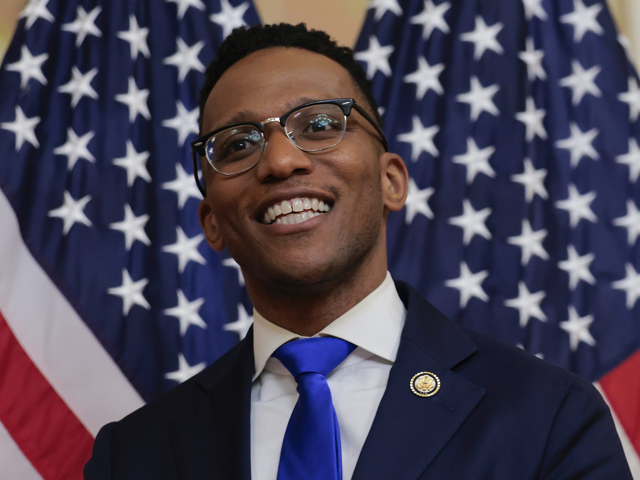 Image for Christian Menefee Unseats Al Green In Historic TX-18 Runoff Victory - Essence